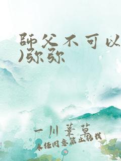 师父不可以(限)弥弥