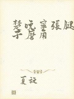 楚晚宁张腿放棋子磨角