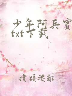 少年阿兵宾小说txt下载