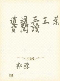 逍遥兵王叶成免费阅读