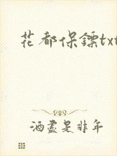 花都保镖txt
