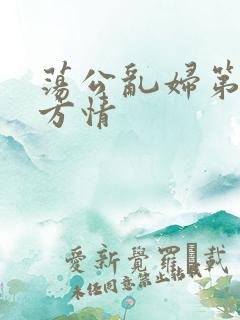 荡公乱妇第1章方情