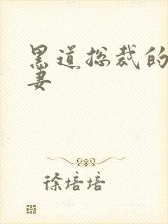 黑道总裁的伪善妻