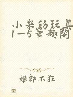 小米的玩具日记1—5笔趣阁