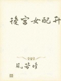 后宫女配升级记