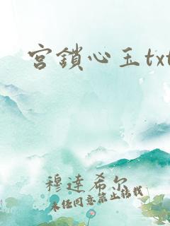 宫锁心玉txt