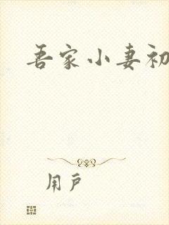 吾家小妻初养成