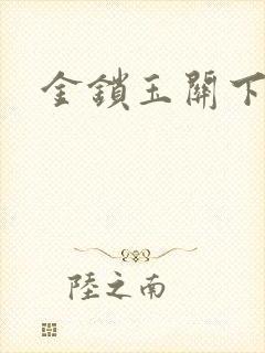 金锁玉关下载
