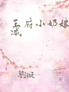 王府小奶娘未删减