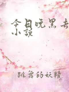 今日晚黑去见你小说