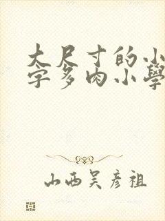 大尺寸的小黄说字多肉小学生