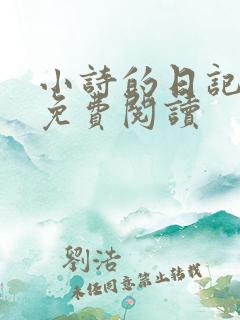 小诗的日记全文免费阅读
