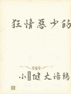 狂情恶少的禁宠