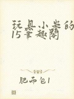 玩具小米的1一15笔趣阁