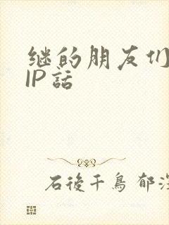 继的朋友们SVIP话