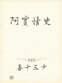 阿宾情史