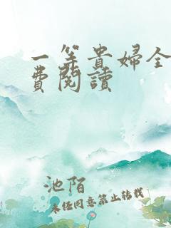 一等贵妇全文免费阅读