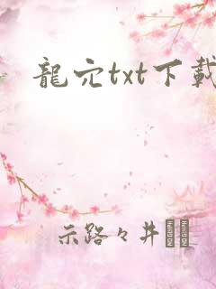 龙穴txt下载