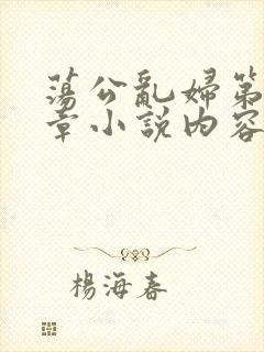 荡公乱妇第51章小说内容