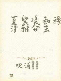 夏紫曦和穆景天清雅公主