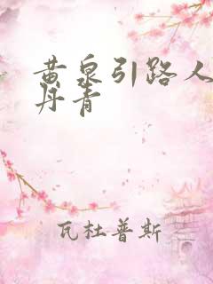 黄泉引路人 碎丹青