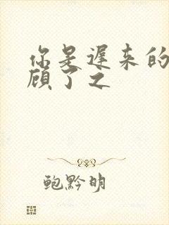 你是迟来的欢喜顾了之