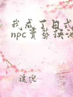 我成了日式游戏npc卖艺换酒