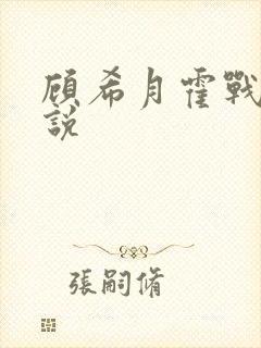 顾希月霍战霆小说