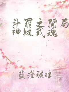 斗罗之开局签到神级武魂