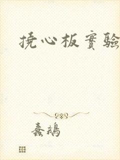挠心板实验动漫