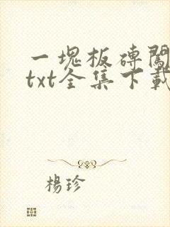 一块板砖闯仙界txt全集下载