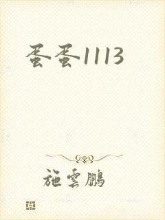 蛋蛋1113