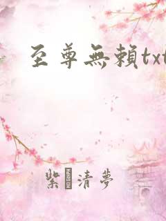 至尊无赖txt
