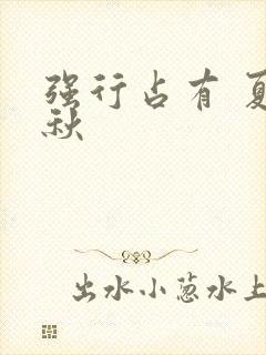 强行占有 夏末秋