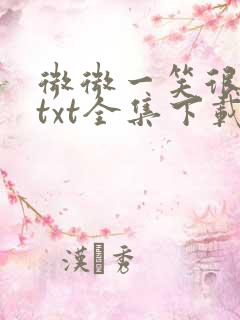 微微一笑很倾城txt全集下载