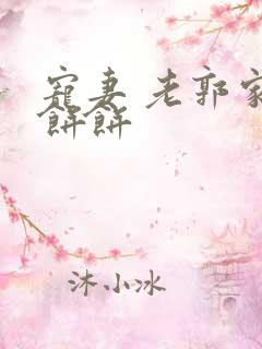 宠妻 老郭家的饼饼