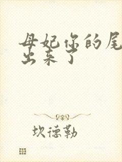 母妃你的尾巴露出来了