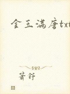 金玉满唐txt