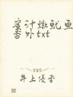 蜜汁炖鱿鱼全文番外txt