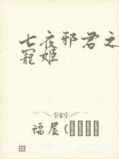 七夜邪君之囚禁宠姬
