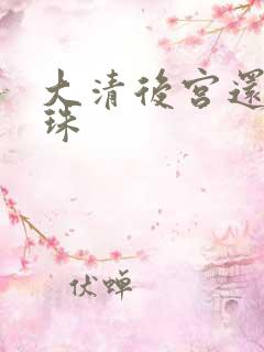 大清后宫还君明珠