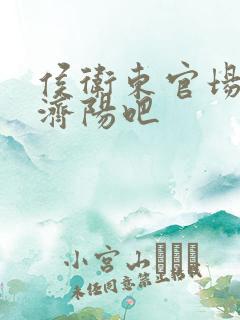 侯卫东官场笔记济阳吧