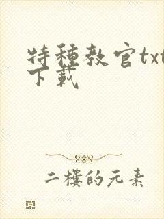 特种教官txt下载