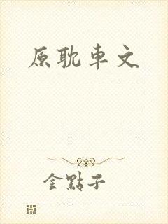 原耽车文