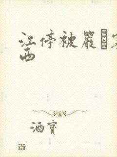 江停被严峫塞东西