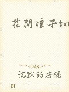 花间浪子txt