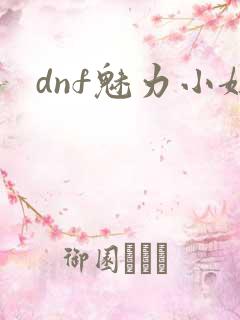 dnf魅力小妞