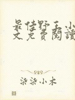 最佳野王小说全文免费阅读无弹窗