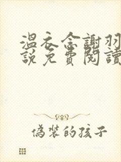 温衣念谢羽渊小说免费阅读