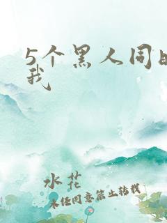 5个黑人同时玩我